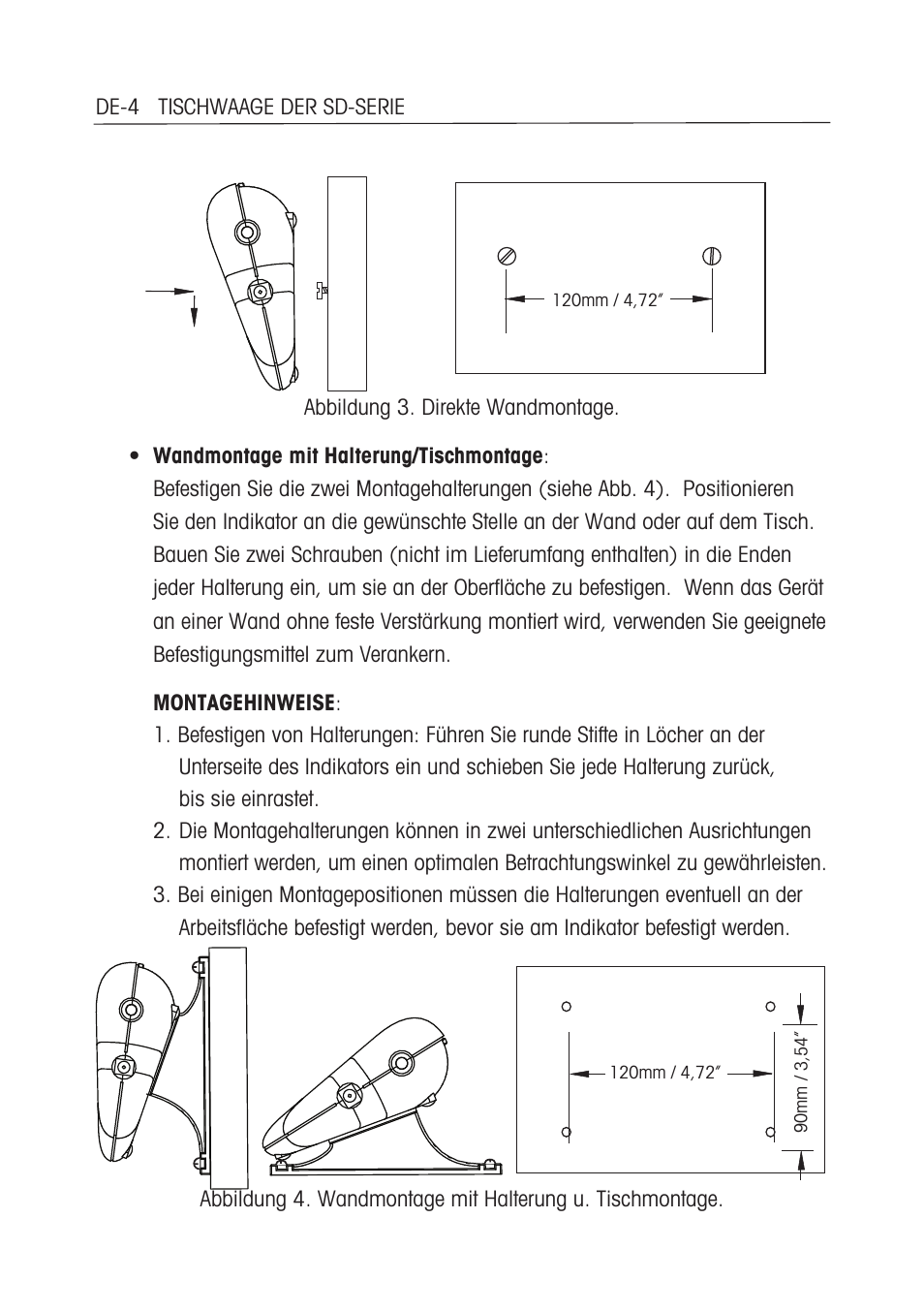 Ohaus SD COMPACT BENCH SCALES Manual multi User Manual | Page 49 / 72