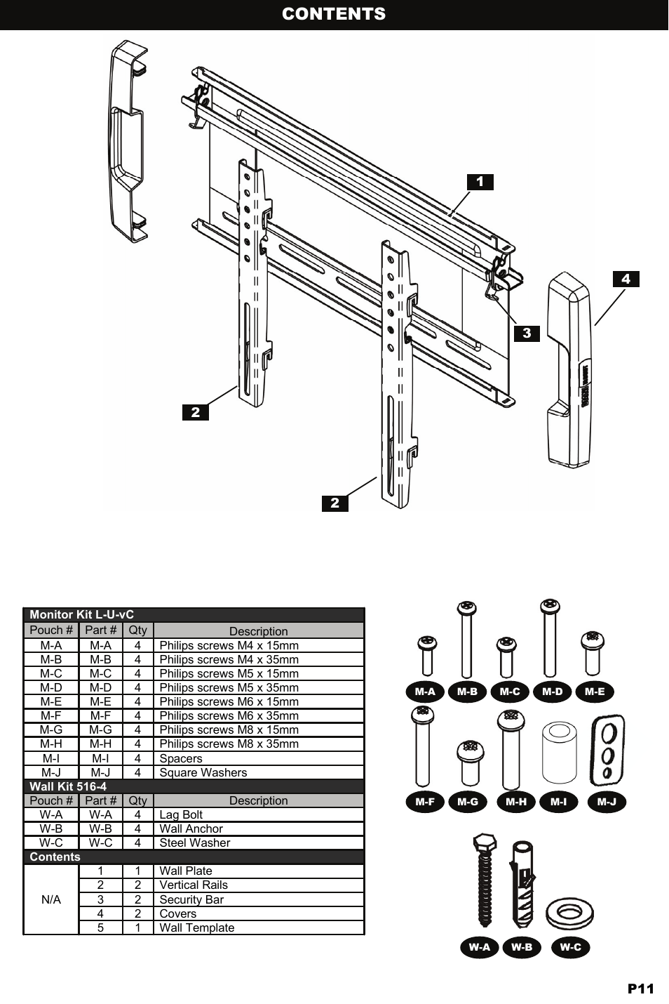Omnimount NC80-F Manual ru User Manual | Page 11 / 28