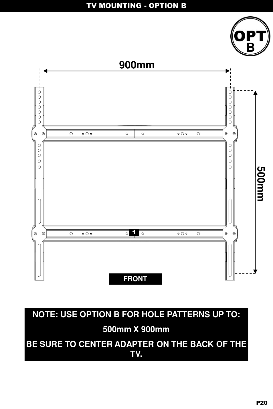Omnimount ULPC-L Manual ru User Manual | Page 20 / 36