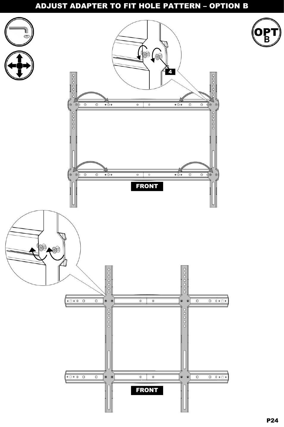 Omnimount ULPC-L Manual ru User Manual | Page 24 / 36