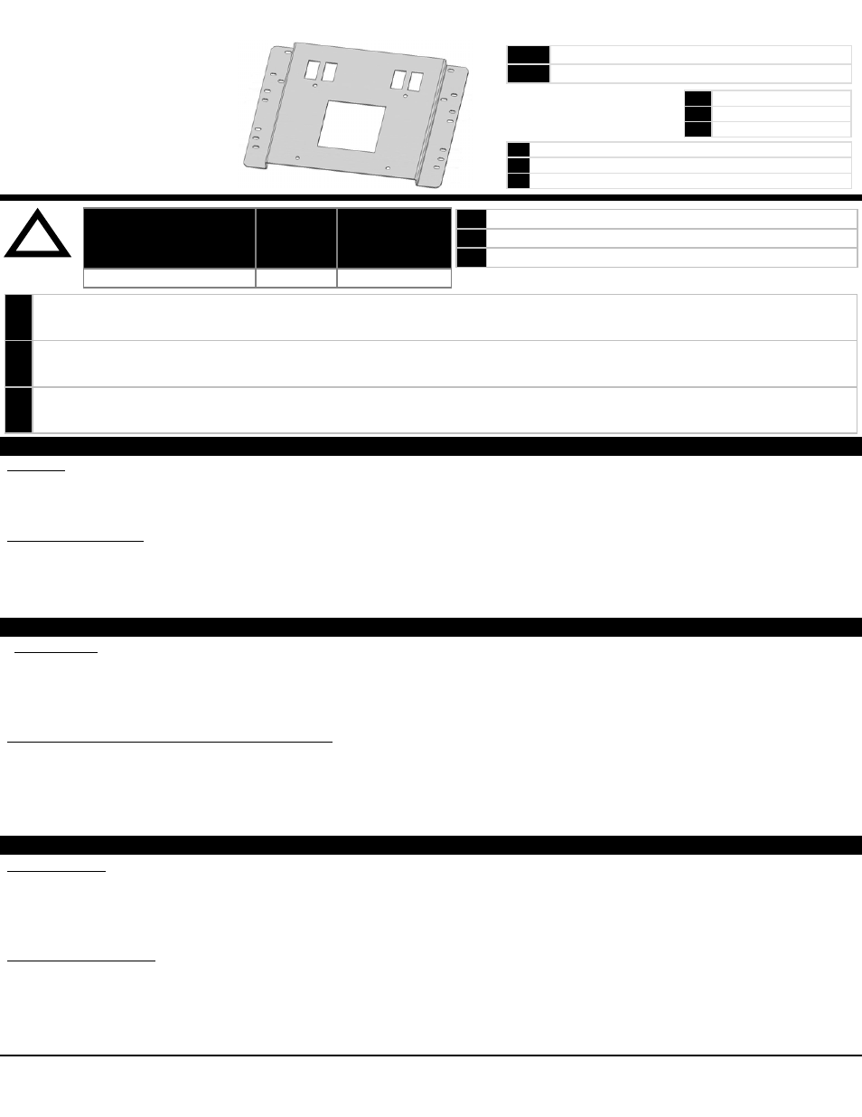 Omnimount V24 Manual es User Manual | 2 pages