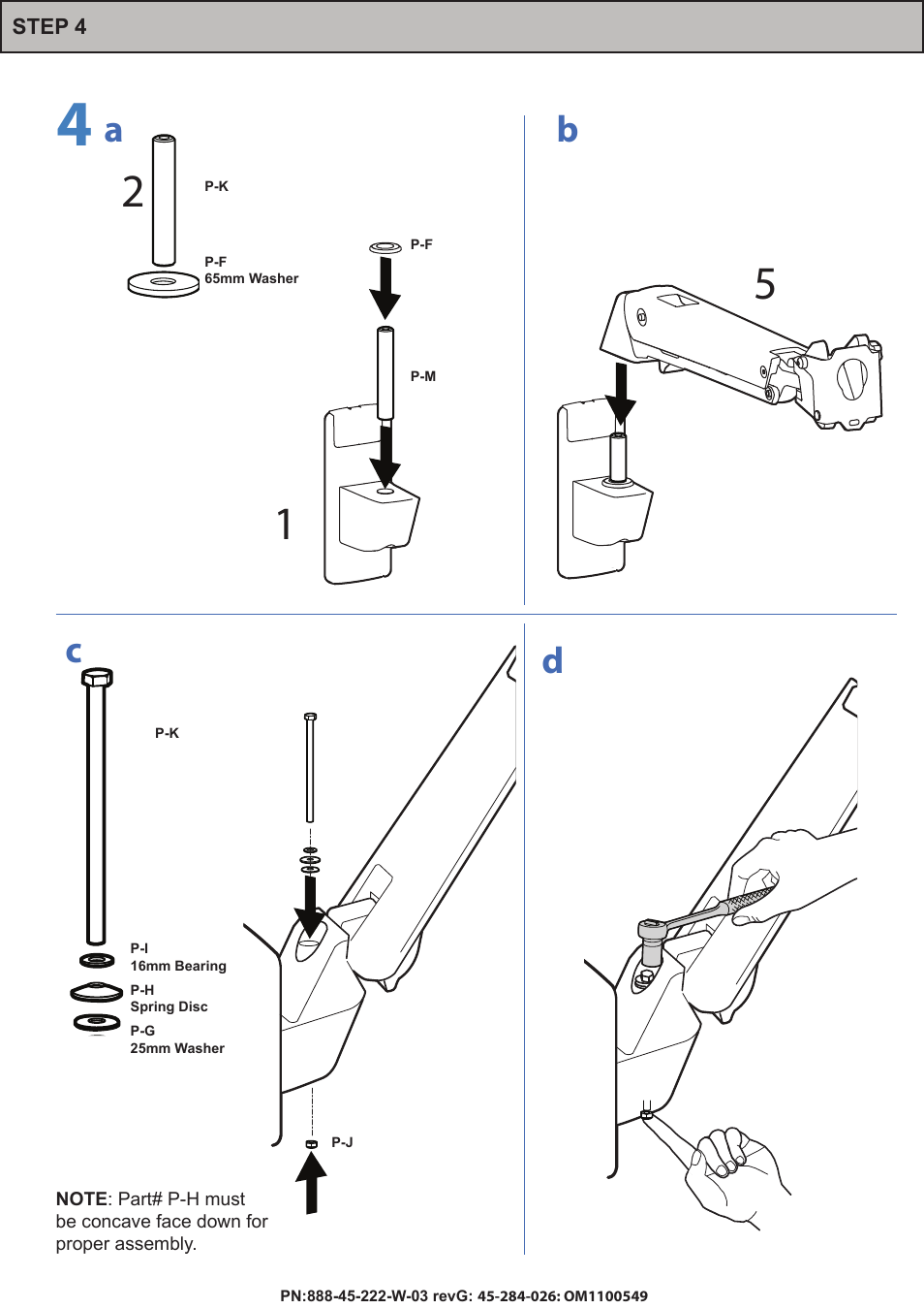 Ab c d | Omnimount PLAY40 Manual ru User Manual | Page 12 / 25