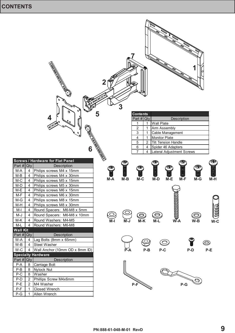 Omnimount OC120FM Manual ru User Manual | Page 9 / 24