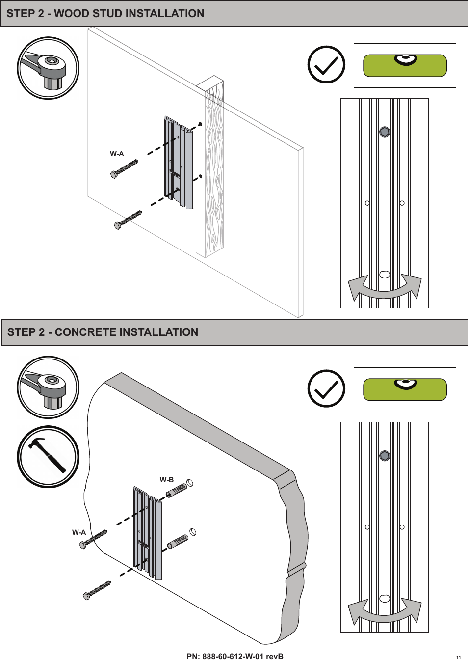 Omnimount MOD1 Manual ru User Manual | Page 11 / 20