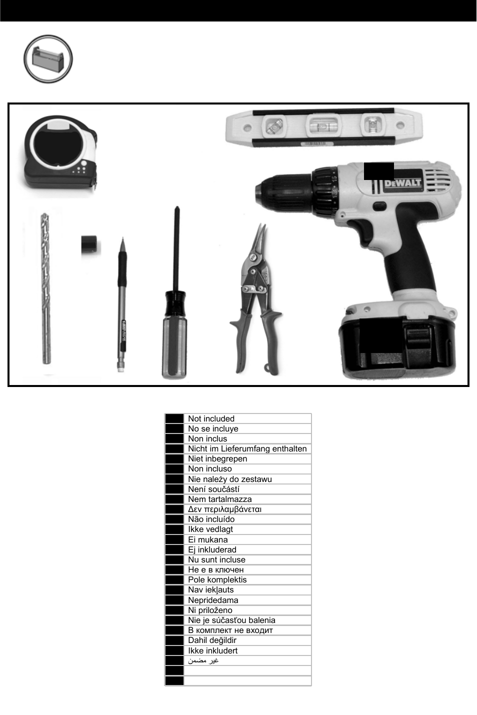 Tools | Omnimount OECM2 Manual ru User Manual | Page 12 / 24