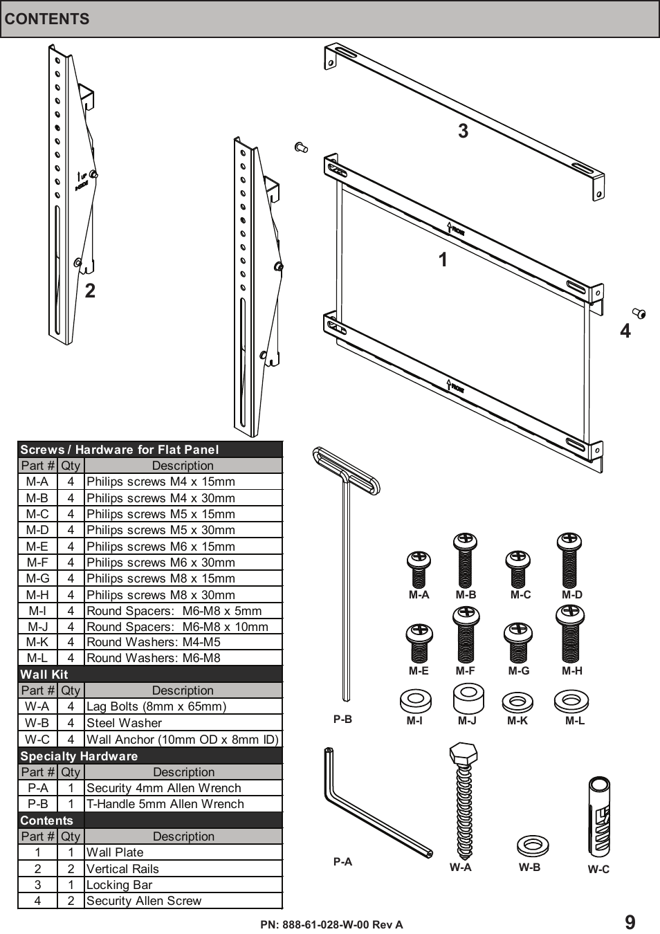 Omnimount OC175T Manual ru User Manual | Page 9 / 20