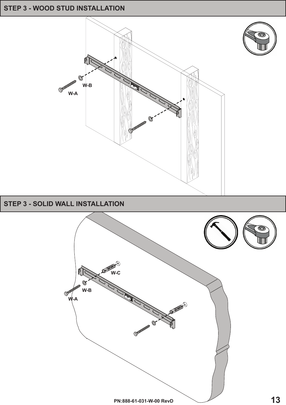 Omnimount OC100F Manual ru User Manual | Page 13 / 16