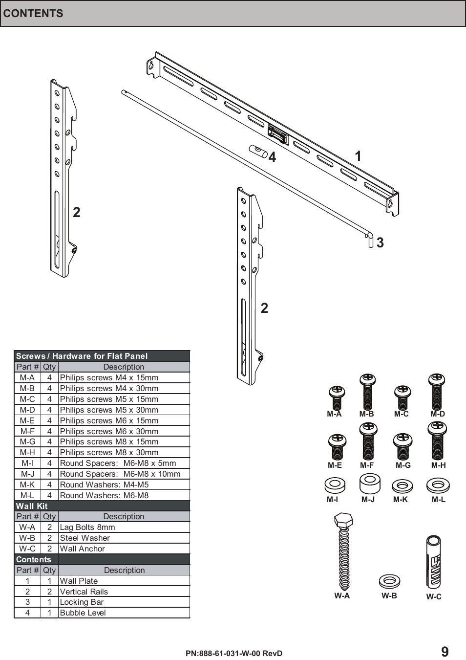 Omnimount OC100F Manual ru User Manual | Page 9 / 16