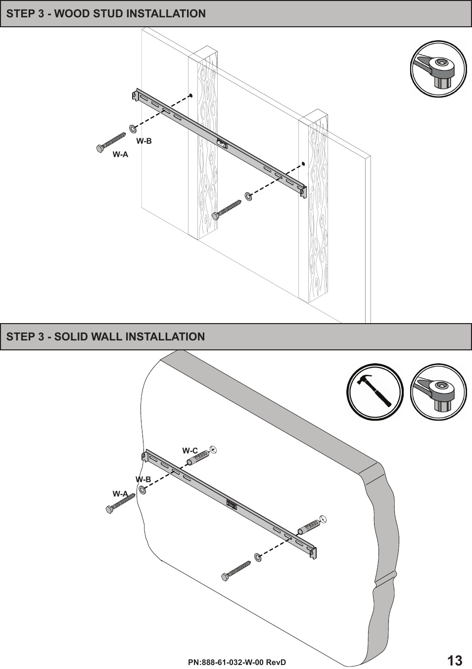 Omnimount OC150F Manual ru User Manual | Page 13 / 16