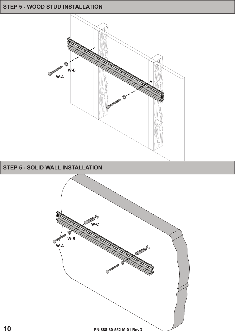 Omnimount OS120T Manual ru User Manual | Page 10 / 16
