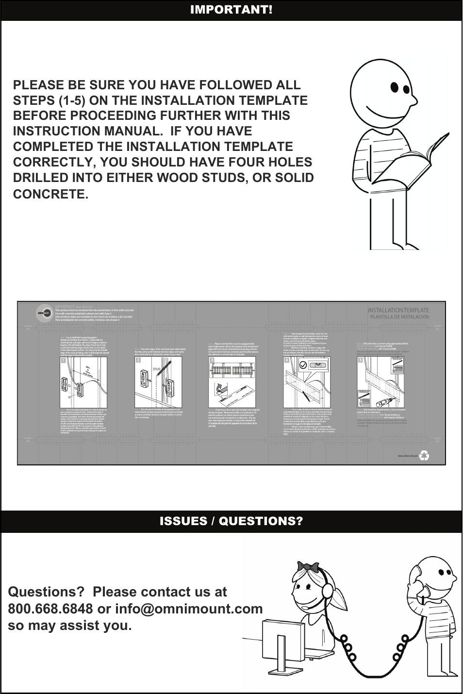 Omnimount NC200F Manual ru User Manual | Page 11 / 20