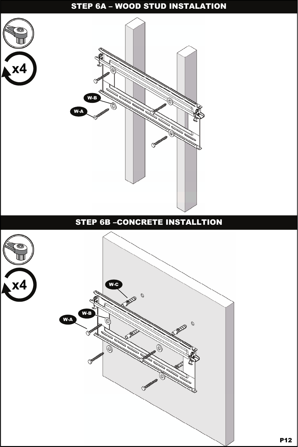 Omnimount NC200F Manual ru User Manual | Page 12 / 20
