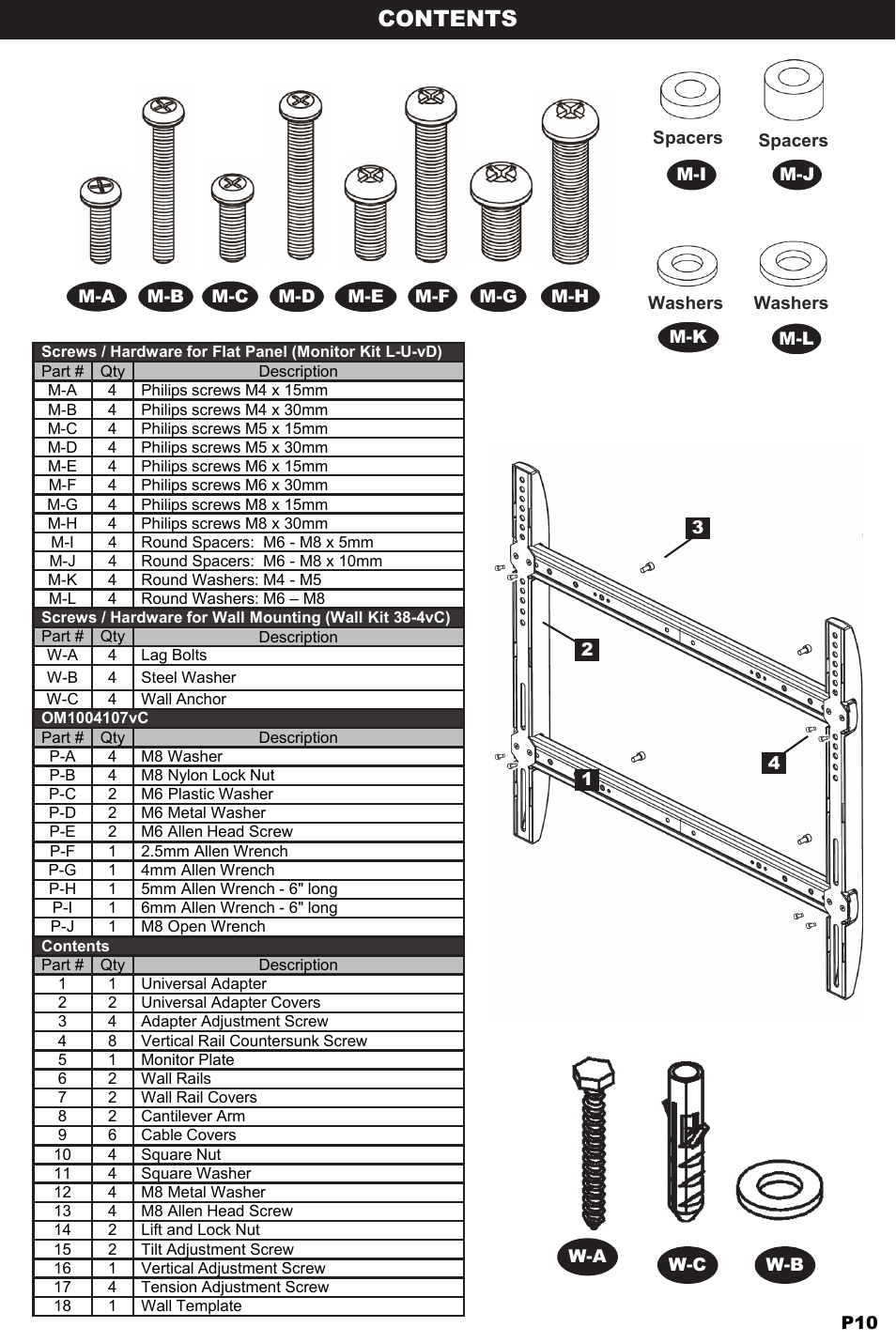 Omnimount ULPC-X Manual ru User Manual | Page 10 / 36