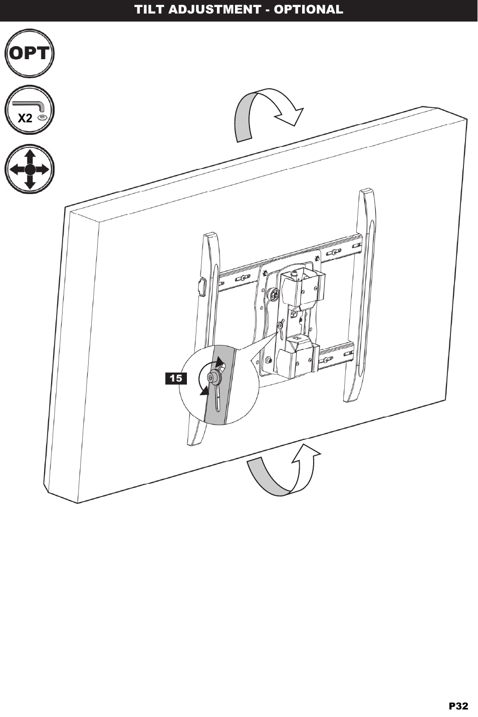 Omnimount ULPC-X Manual ru User Manual | Page 32 / 36