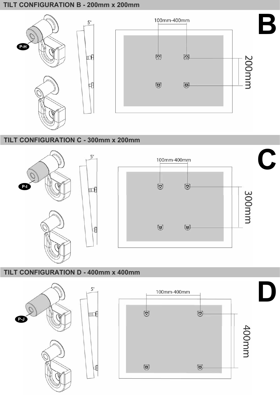 Bc d | Omnimount OMTBK (Solid Wall) ru User Manual | Page 10 / 24