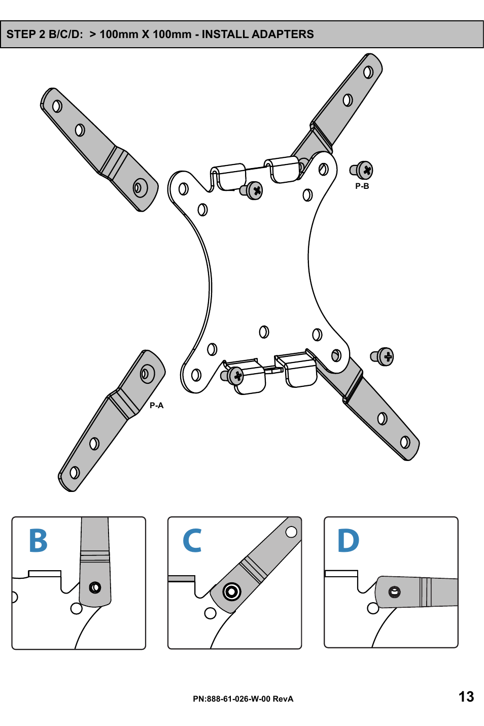 Bc d | Omnimount OC40F Manual ru User Manual | Page 13 / 20