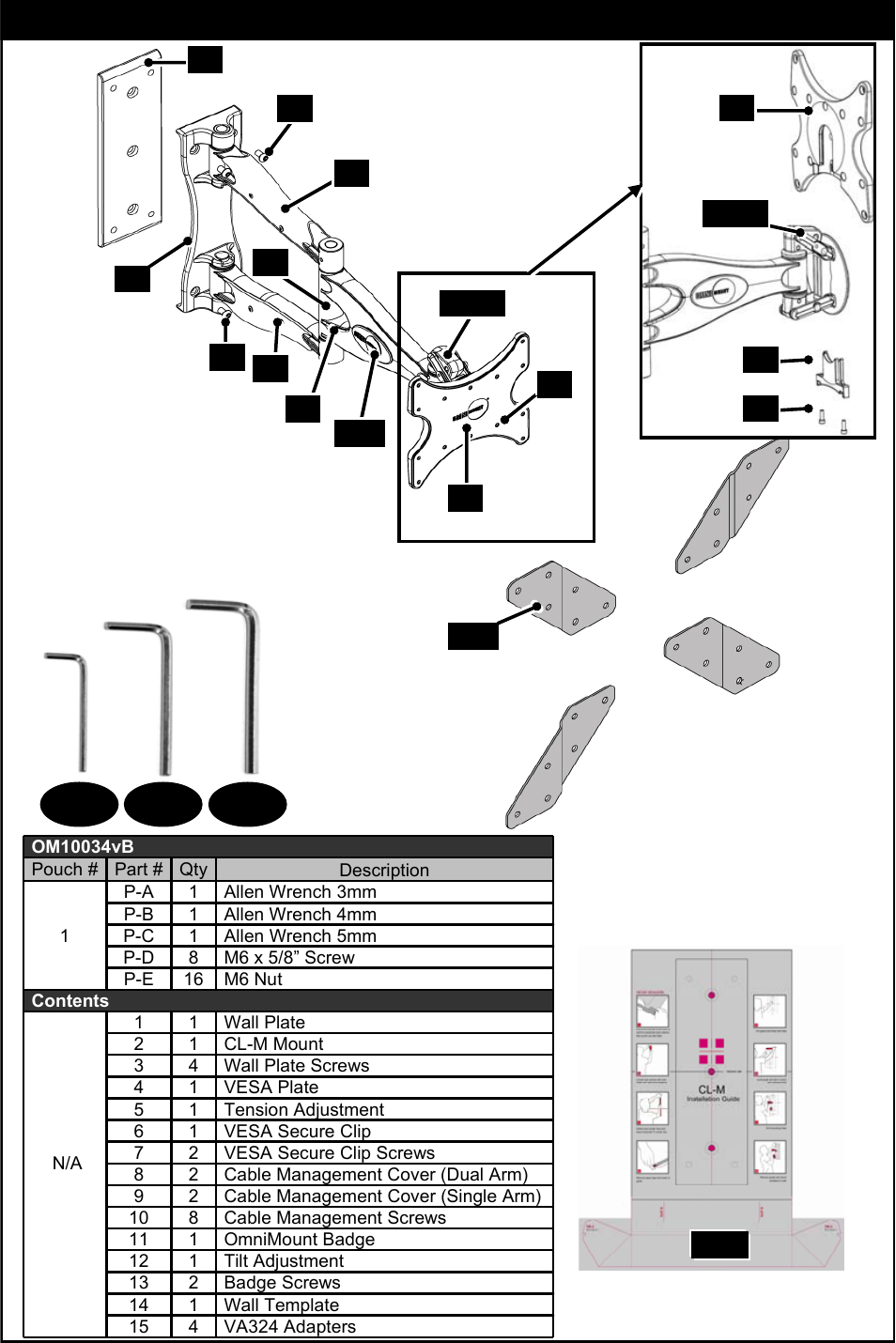 Omnimount CL-M Manual ru User Manual | Page 11 / 36
