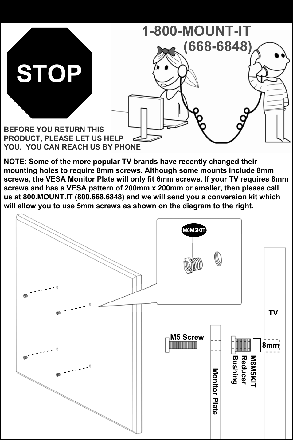 Stop | Omnimount CL-S Manual ru User Manual | Page 20 / 34