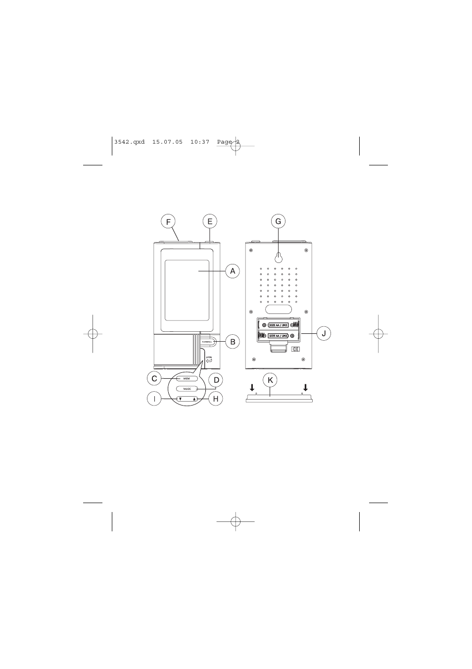 Vitek VT-3542 SR User Manual | Page 2 / 36