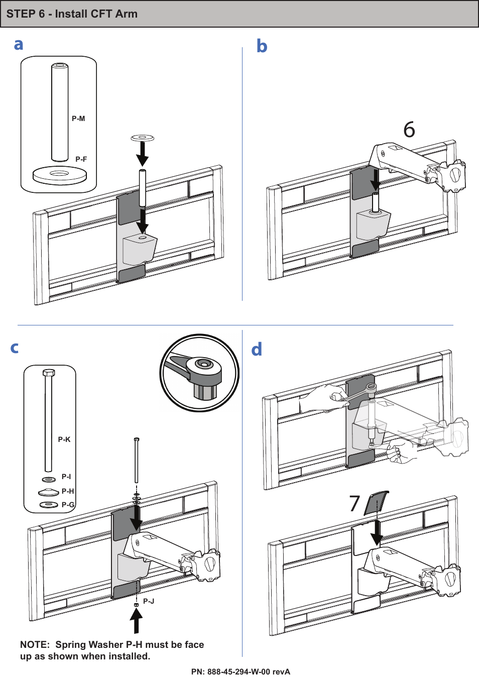 Ab c d | Omnimount PLAY70DS Manual ru User Manual | Page 19 / 28