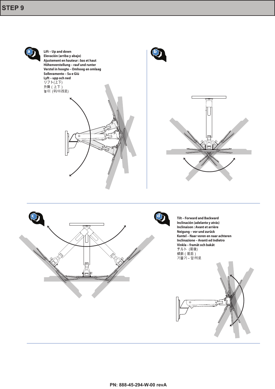 Step 9 | Omnimount PLAY70DS Manual ru User Manual | Page 22 / 28