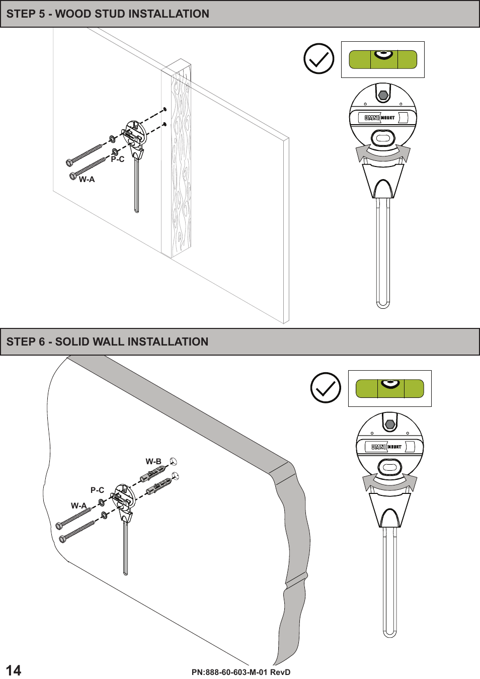 Omnimount OMH Manual ru User Manual | Page 14 / 20