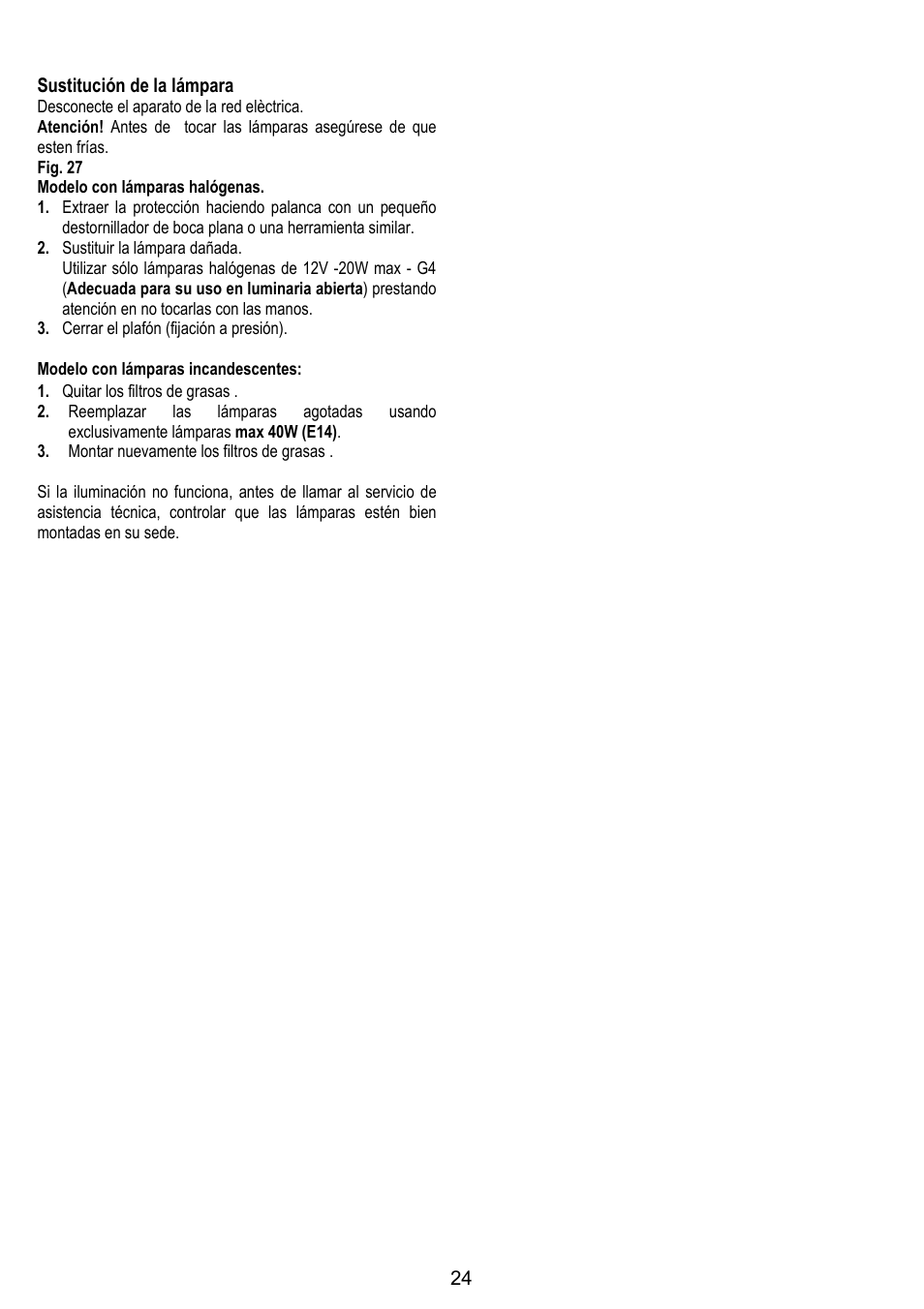 IGNIS AKS 650 WH User Manual | Page 24 / 56