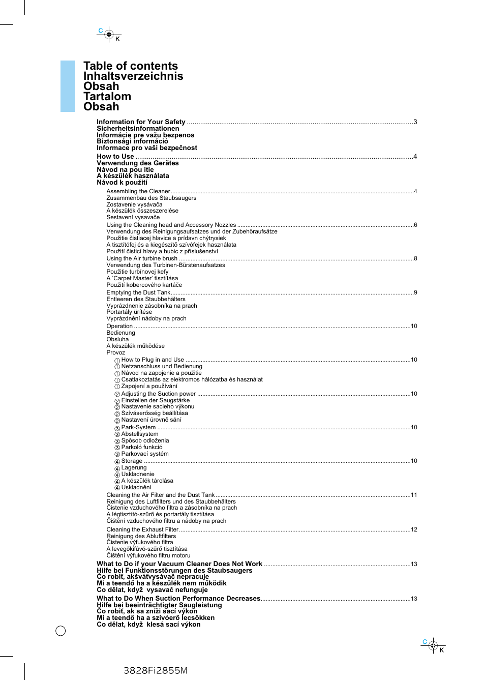 LG V-CC 172 H*** User Manual | Page 2 / 16