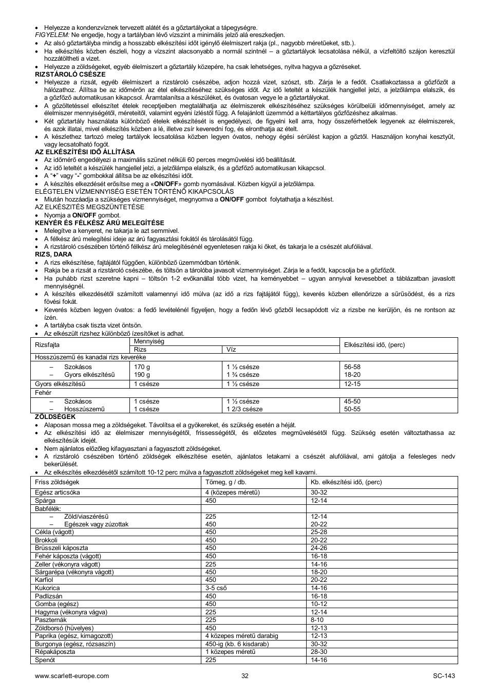 Scarlett SC-143 User Manual | Page 32 / 39