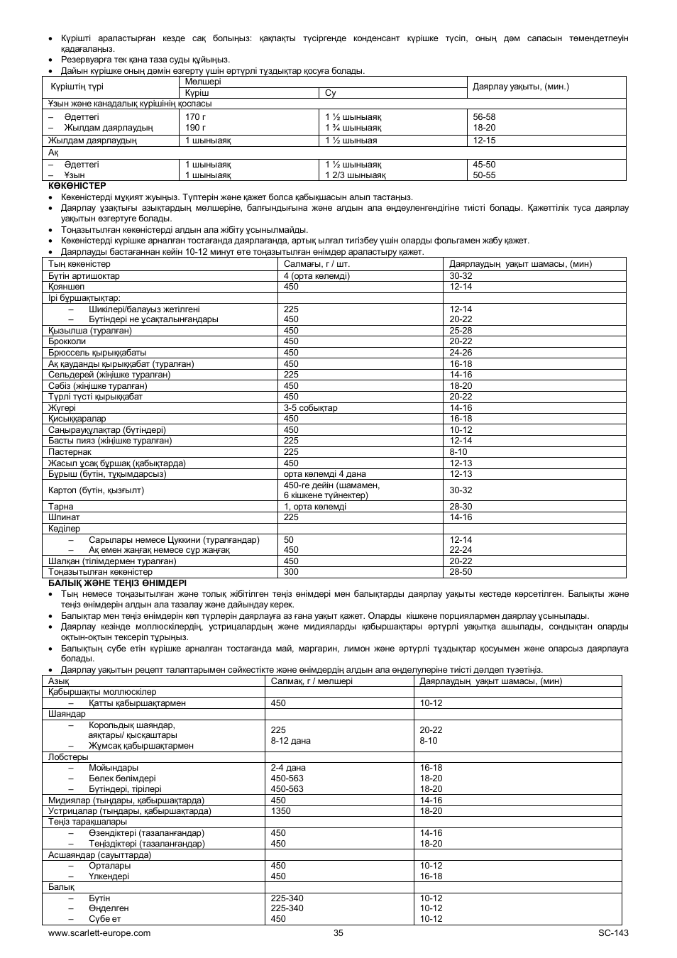 Scarlett SC-143 User Manual | Page 35 / 39