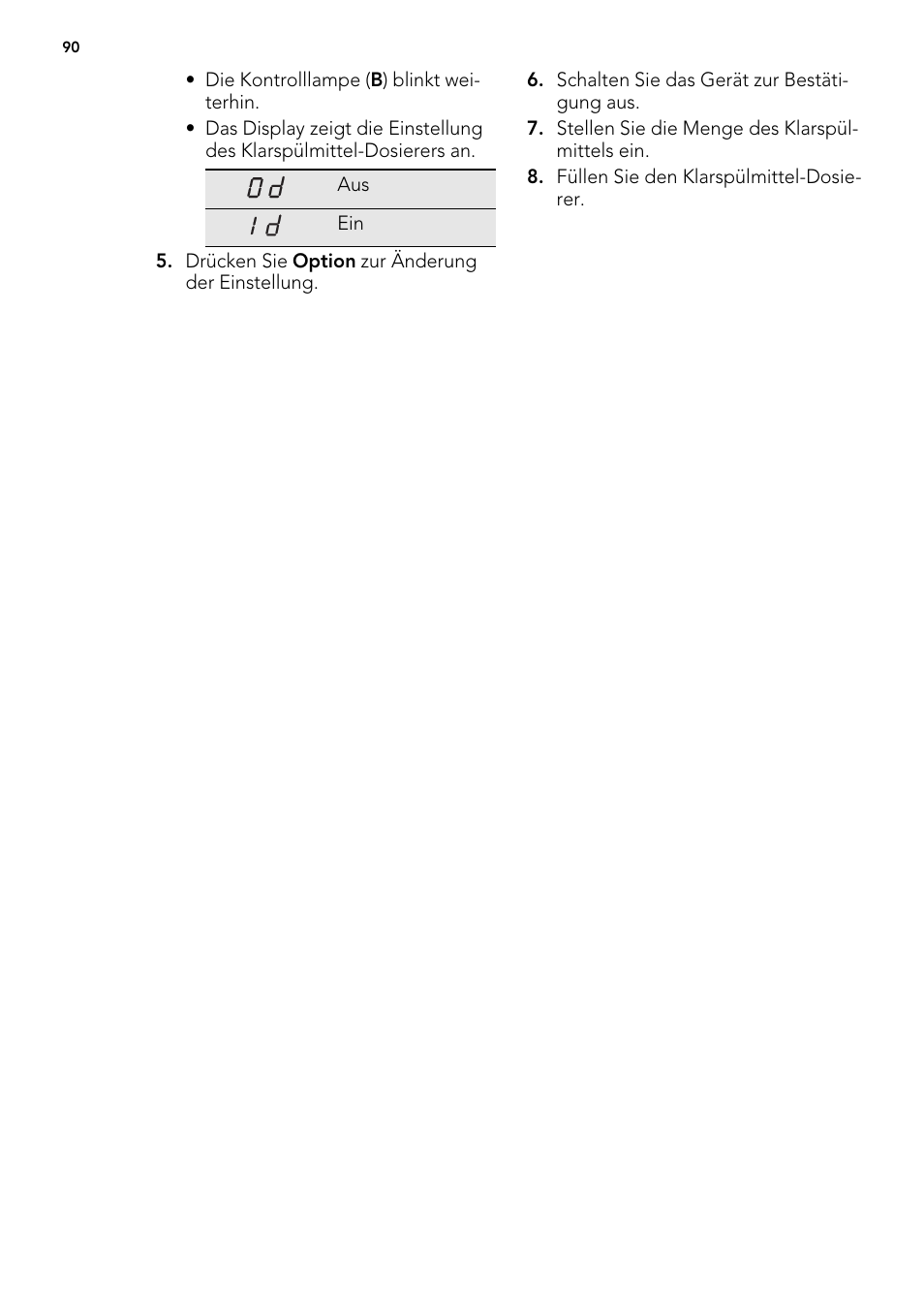 AEG ELECTROLUX F 77008 W 0 P User Manual | Page 90 / 96