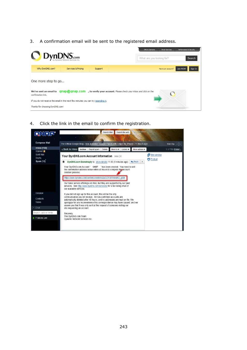 QNAP VS-2004L en User Manual | Page 243 / 265