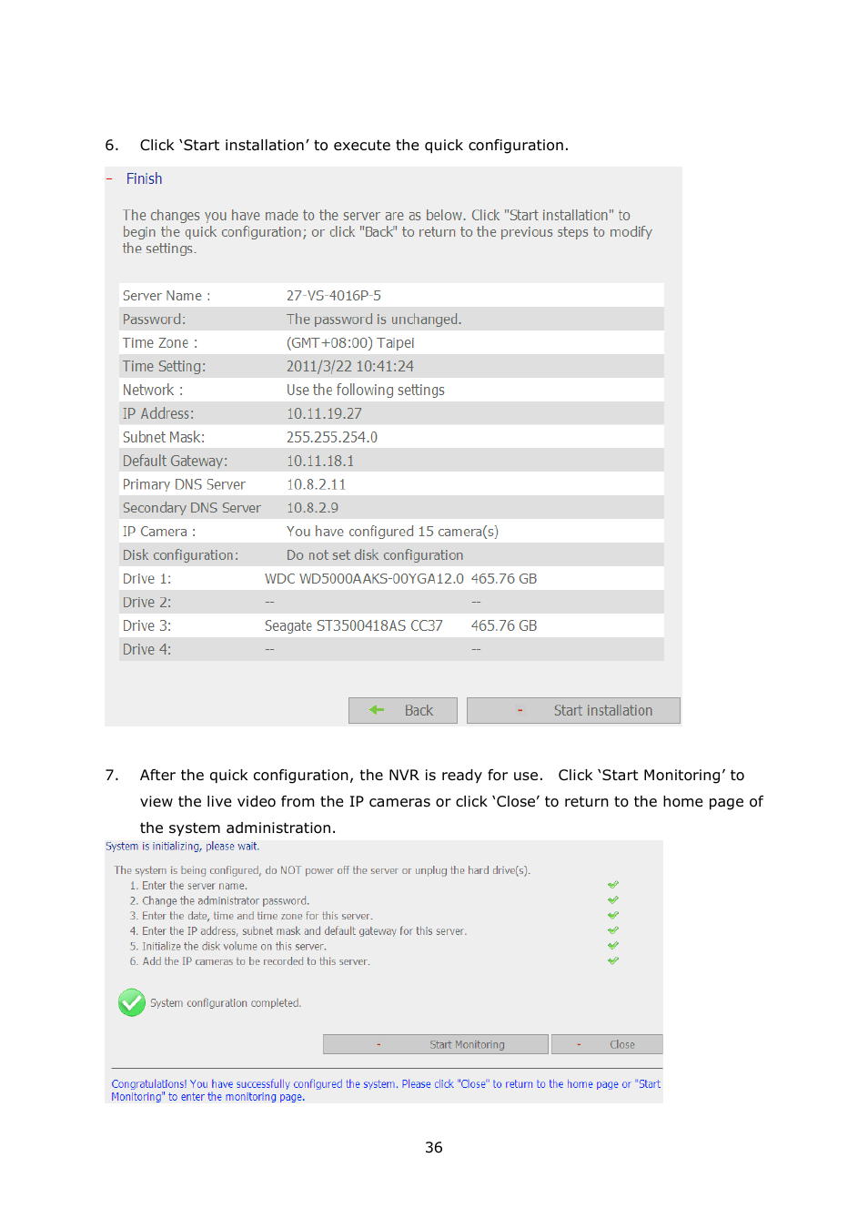 QNAP VS-2004L en User Manual | Page 36 / 265