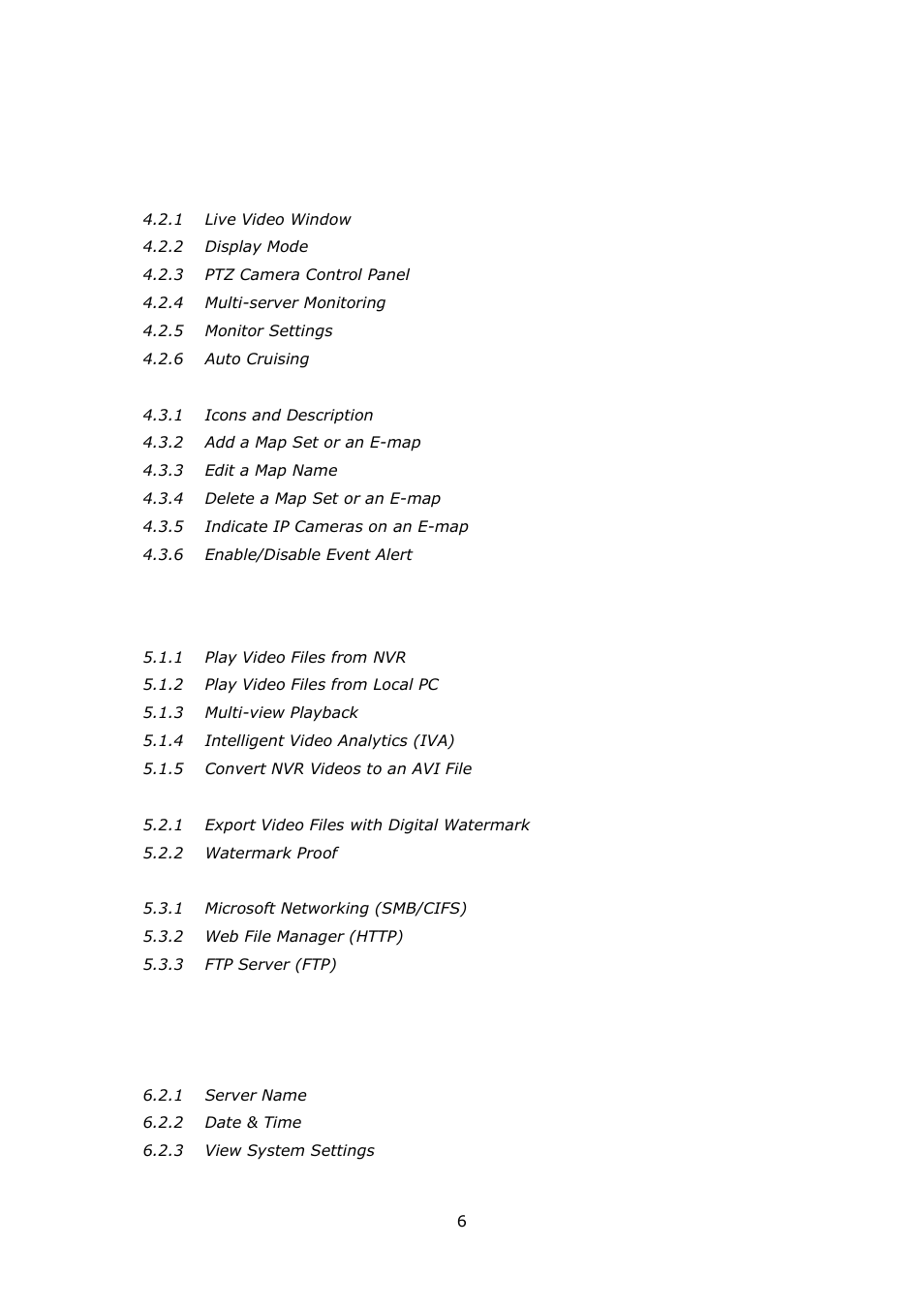 QNAP VS-2004L en User Manual | Page 6 / 265