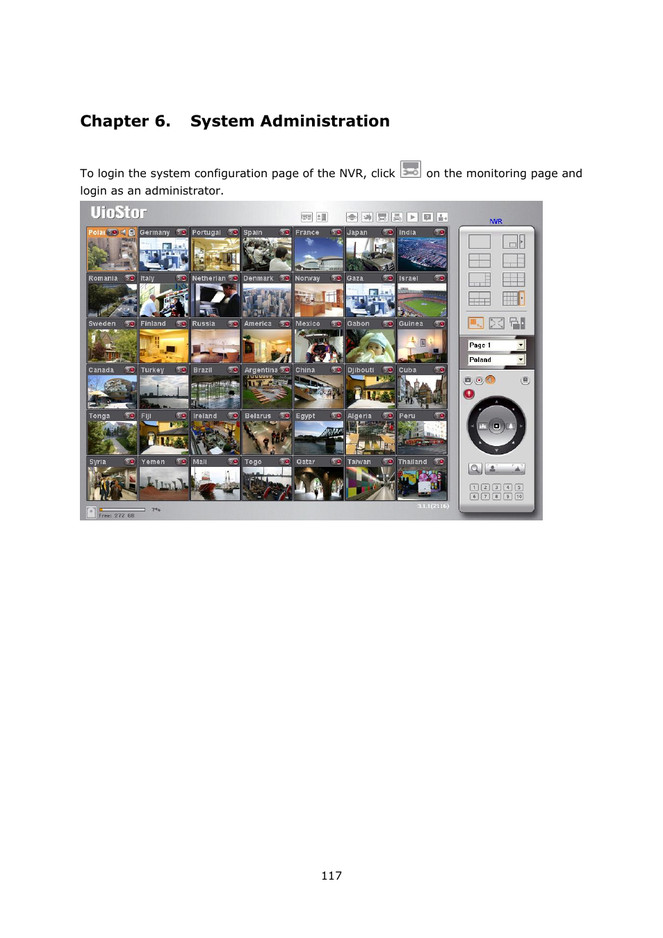 Chapter 6. system administration, Chapter 6, System administration | QNAP Security VioStor NVR (Version: 3.3.2) User Manual | Page 117 / 235