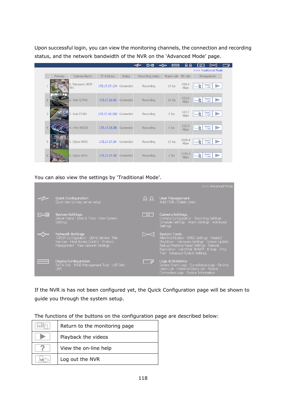 QNAP Security VioStor NVR (Version: 3.3.2) User Manual | Page 118 / 235