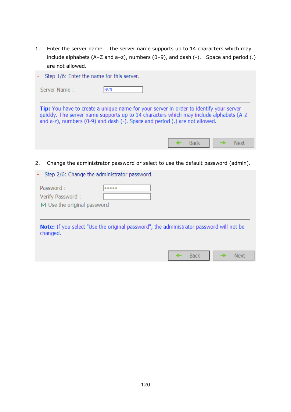 QNAP Security VioStor NVR (Version: 3.3.2) User Manual | Page 120 / 235
