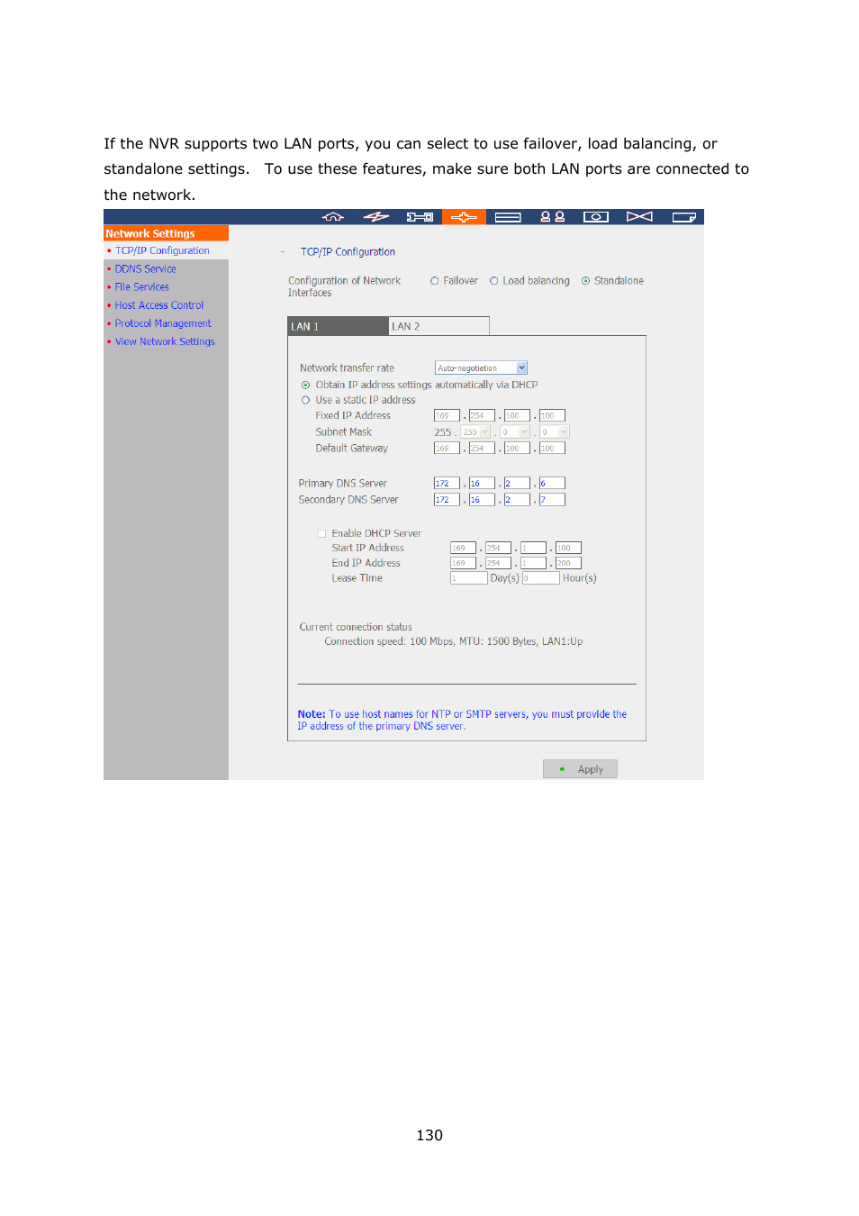 QNAP Security VioStor NVR (Version: 3.3.2) User Manual | Page 130 / 235