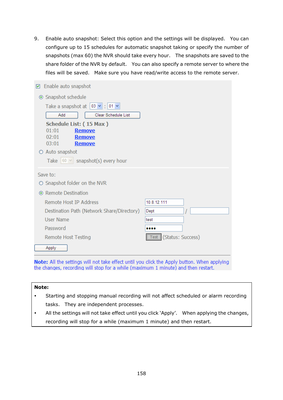 QNAP Security VioStor NVR (Version: 3.3.2) User Manual | Page 158 / 235