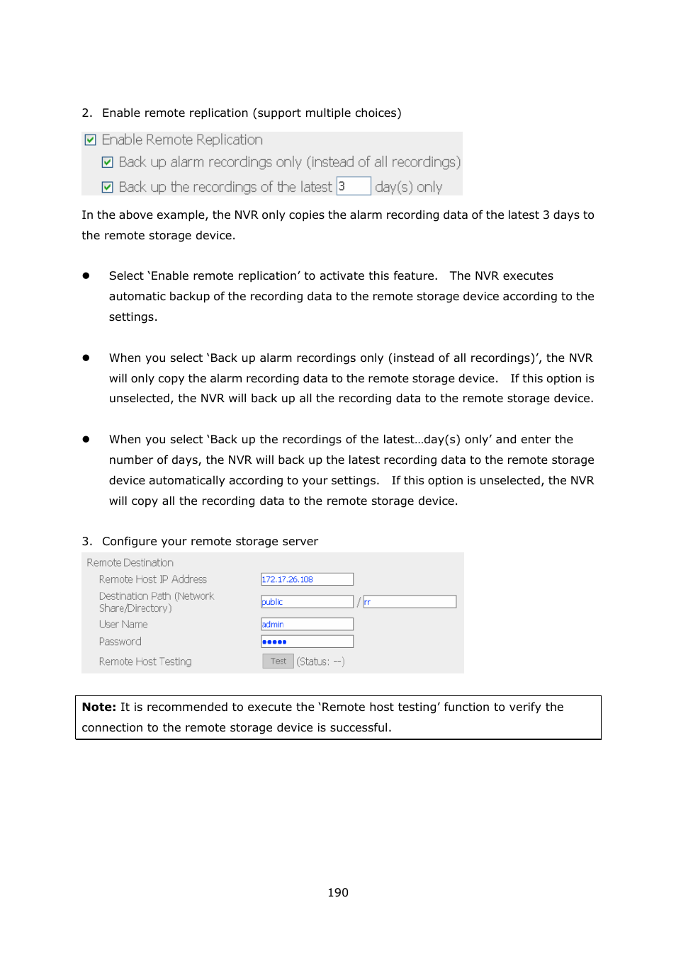 QNAP Security VioStor NVR (Version: 3.3.2) User Manual | Page 190 / 235