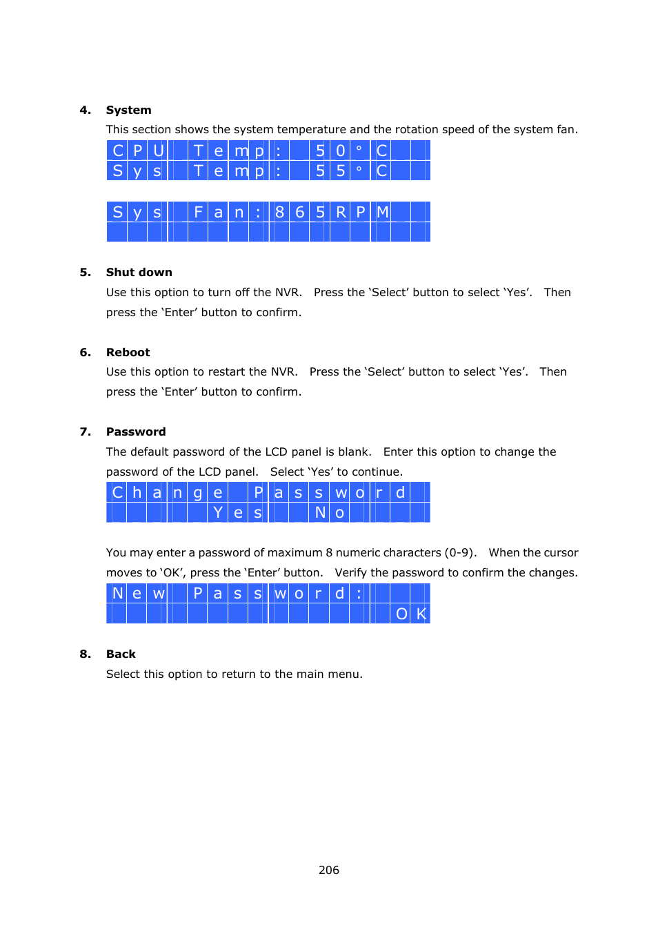 QNAP Security VioStor NVR (Version: 3.3.2) User Manual | Page 206 / 235