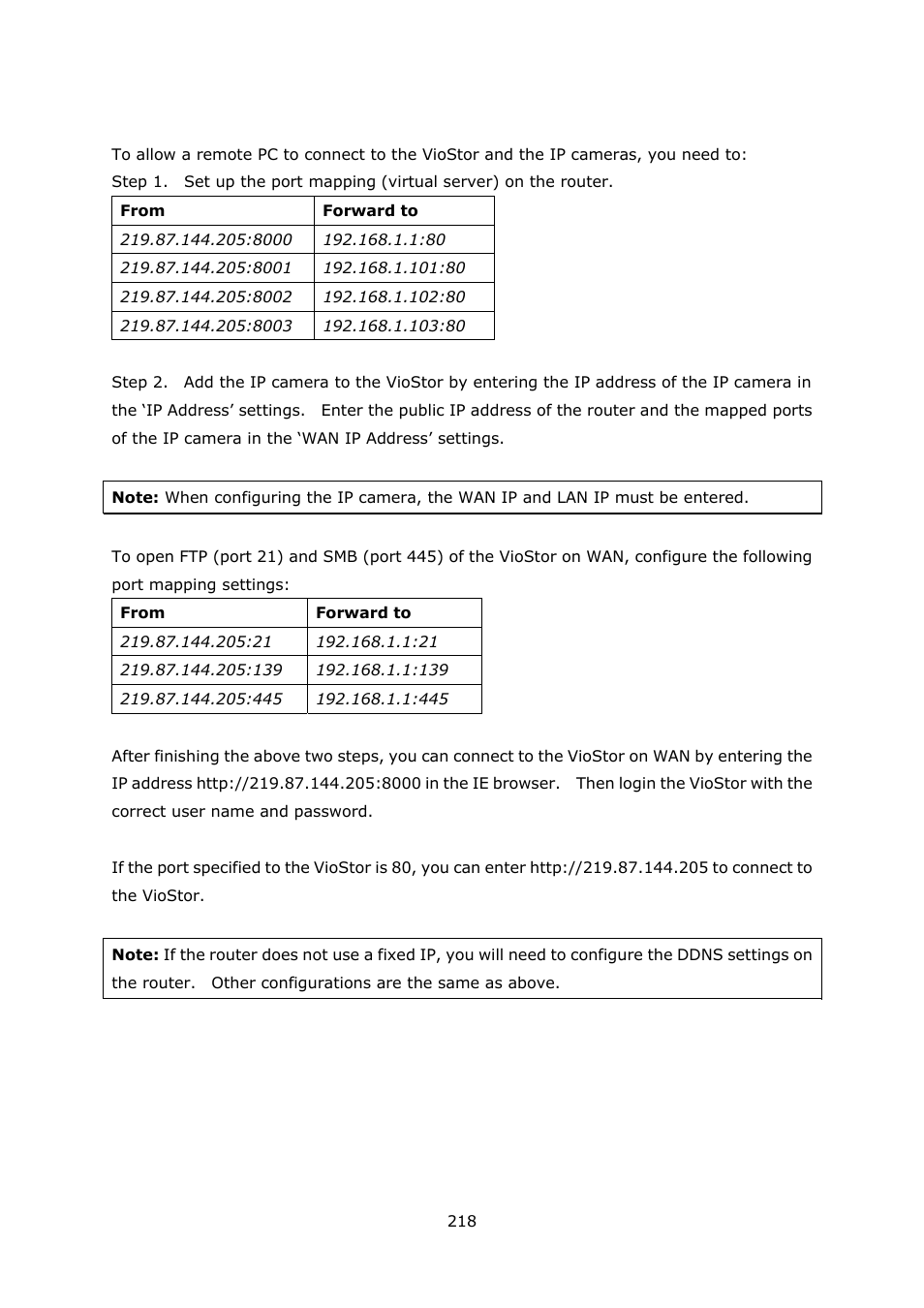 QNAP Security VioStor NVR (Version: 3.3.2) User Manual | Page 218 / 235