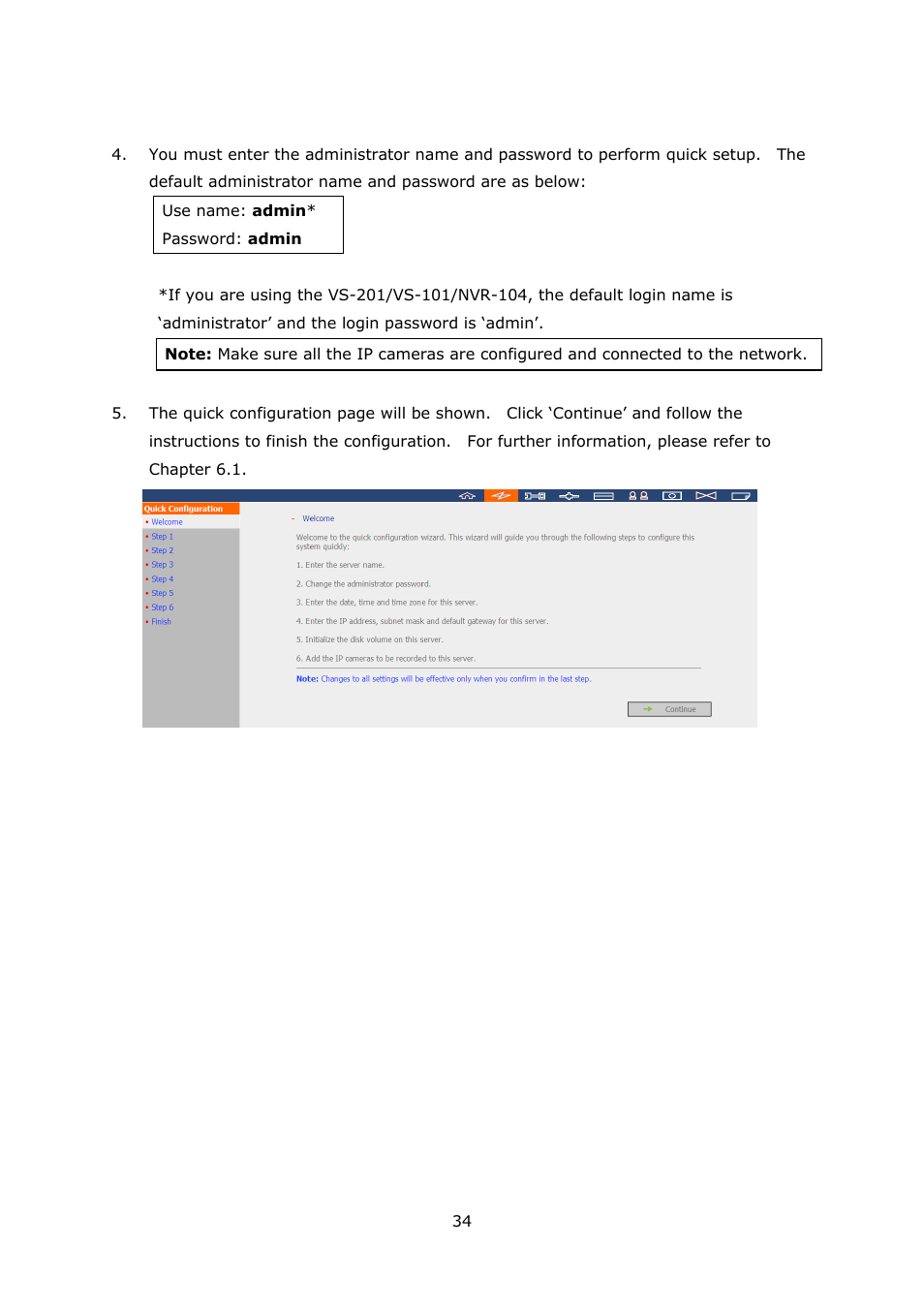 QNAP Security VioStor NVR (Version: 3.3.2) User Manual | Page 34 / 235