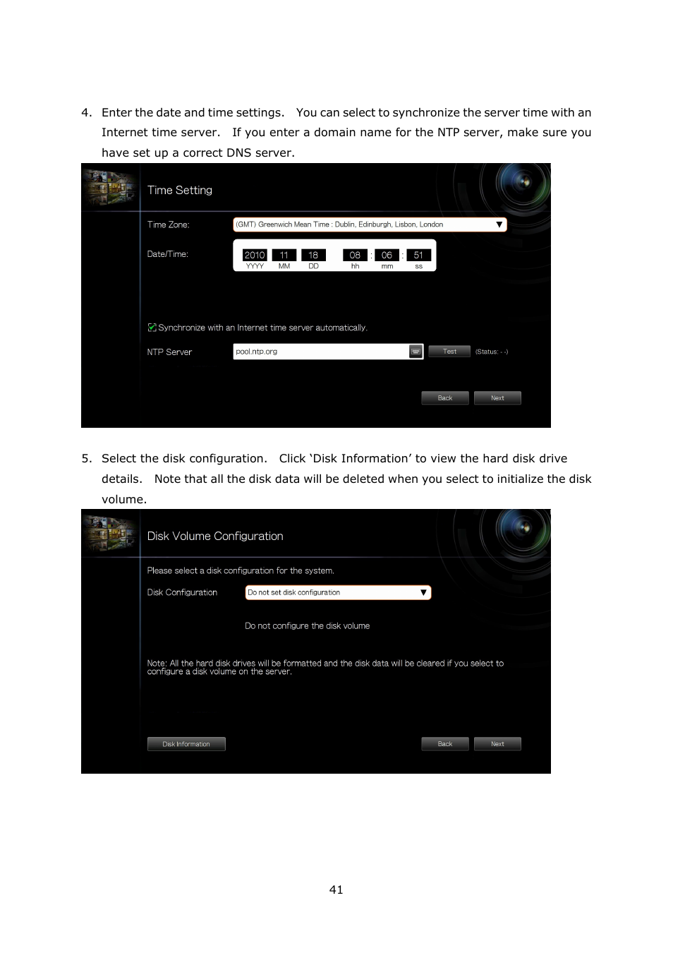 QNAP Security VioStor NVR (Version: 3.3.2) User Manual | Page 41 / 235