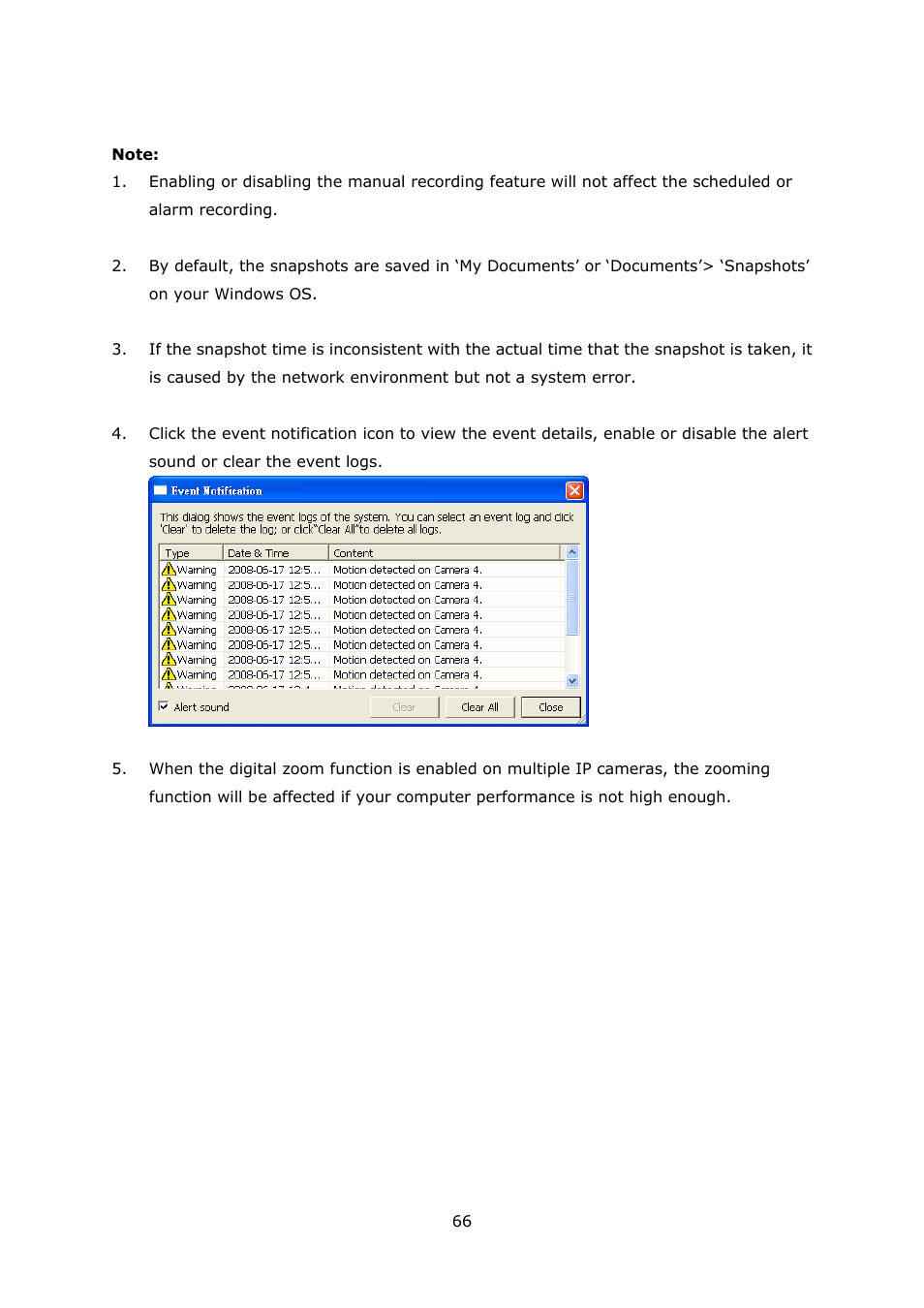 QNAP Security VioStor NVR (Version: 3.3.2) User Manual | Page 66 / 235