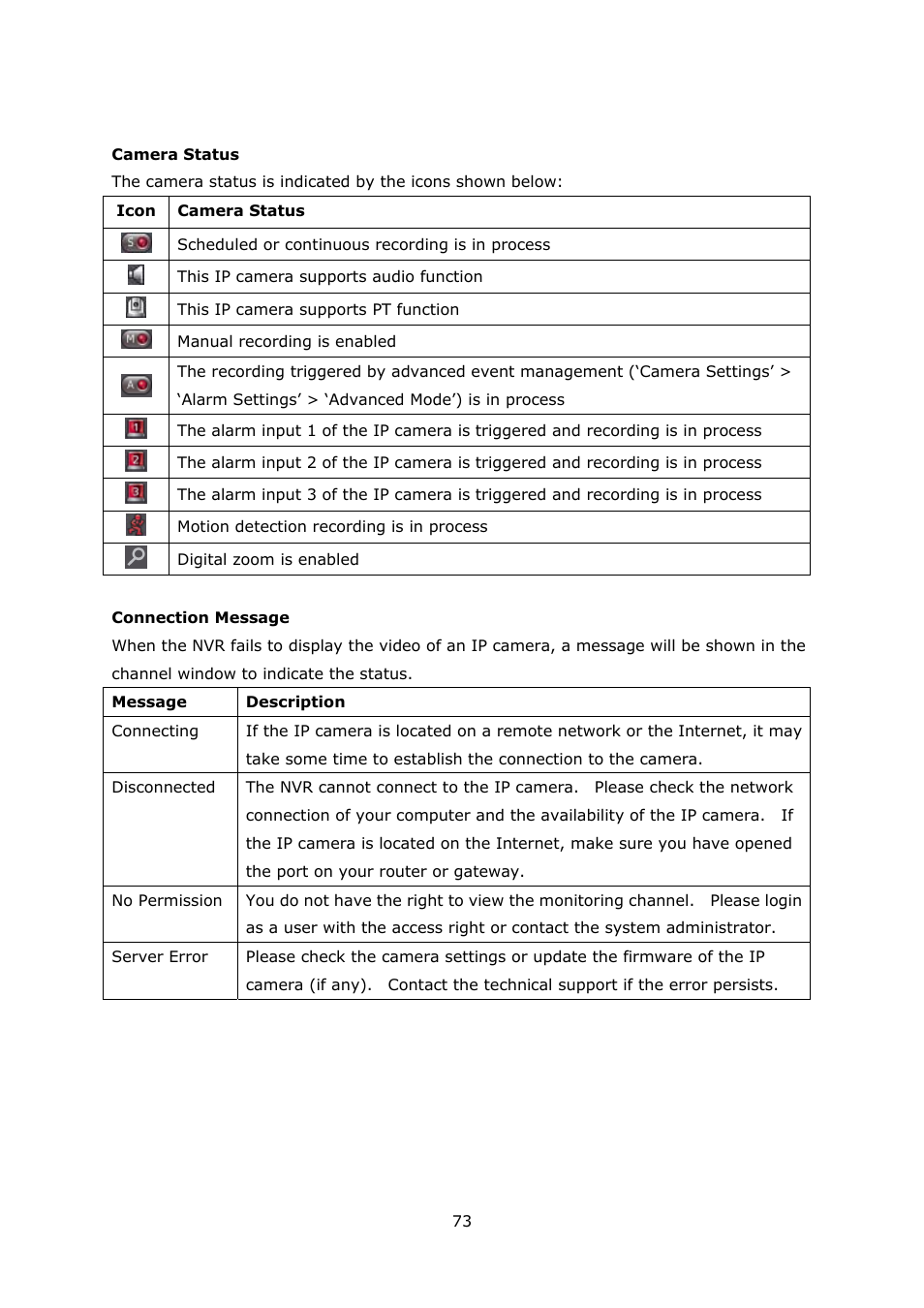 QNAP Security VioStor NVR (Version: 3.3.2) User Manual | Page 73 / 235