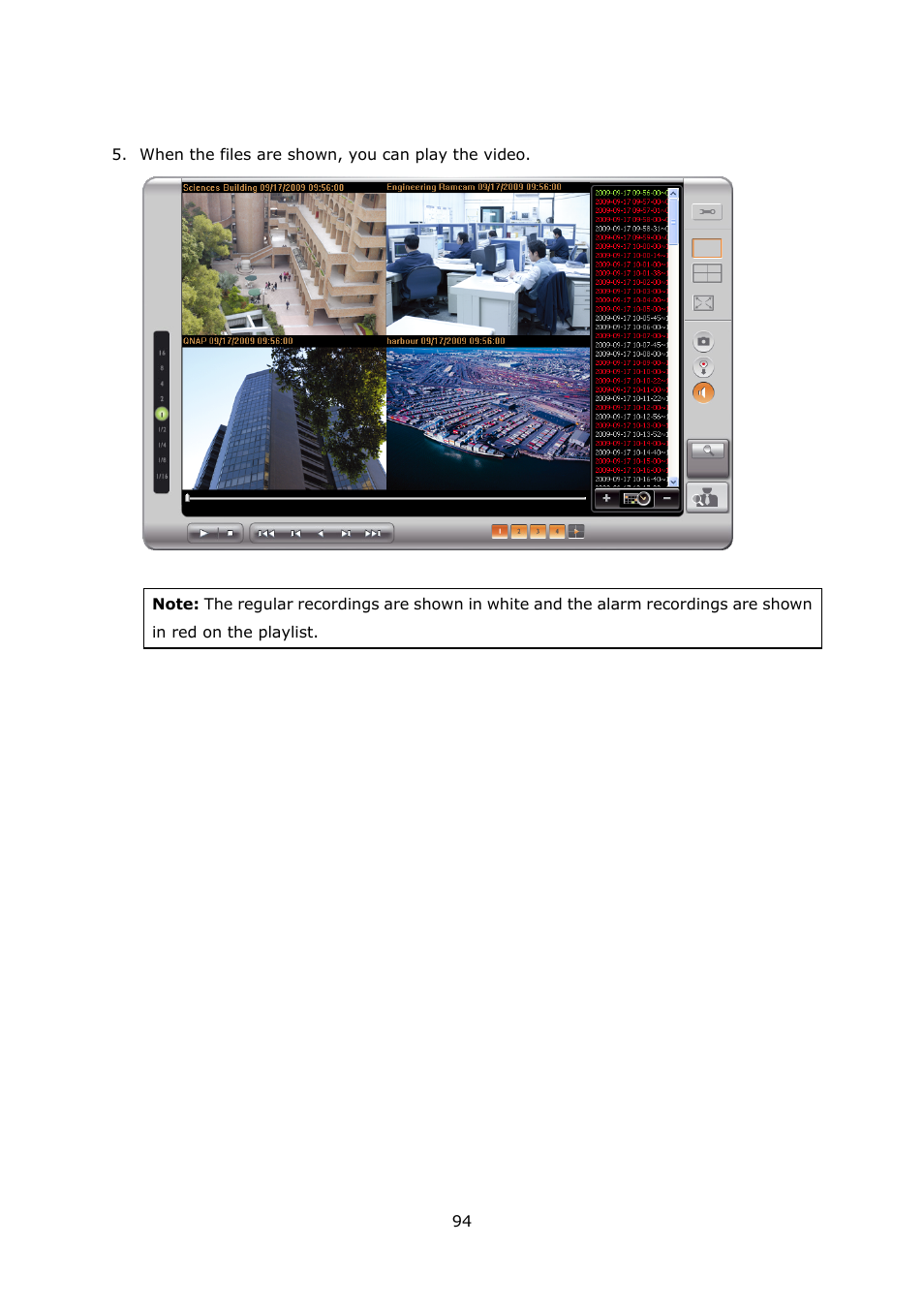 QNAP Security VioStor NVR (Version: 3.3.2) User Manual | Page 94 / 235