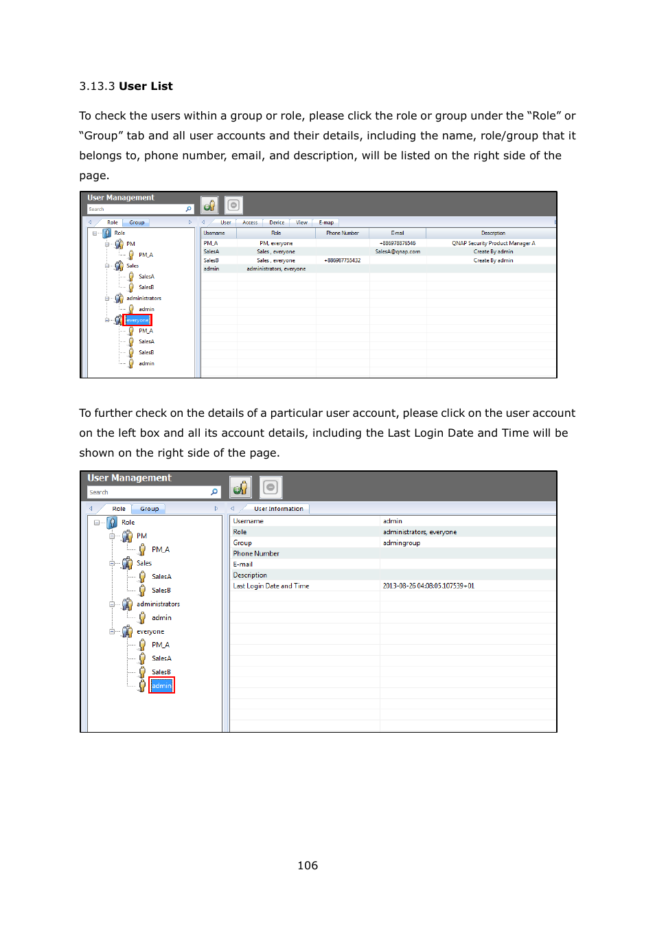 QNAP Security VioStor CMS (Version: 1.0.1) User Manual | Page 106 / 204