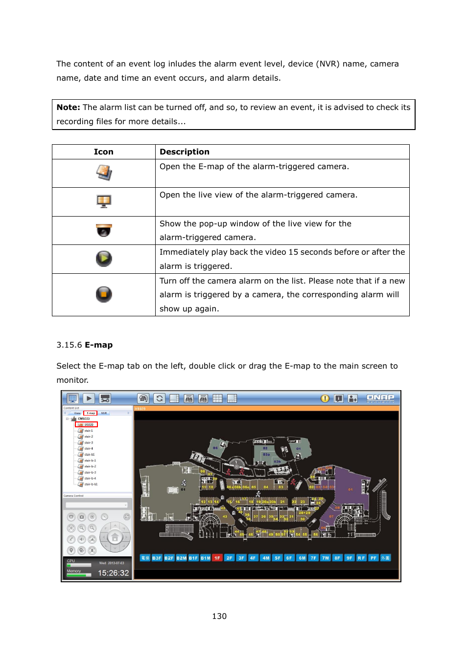 QNAP Security VioStor CMS (Version: 1.0.1) User Manual | Page 130 / 204