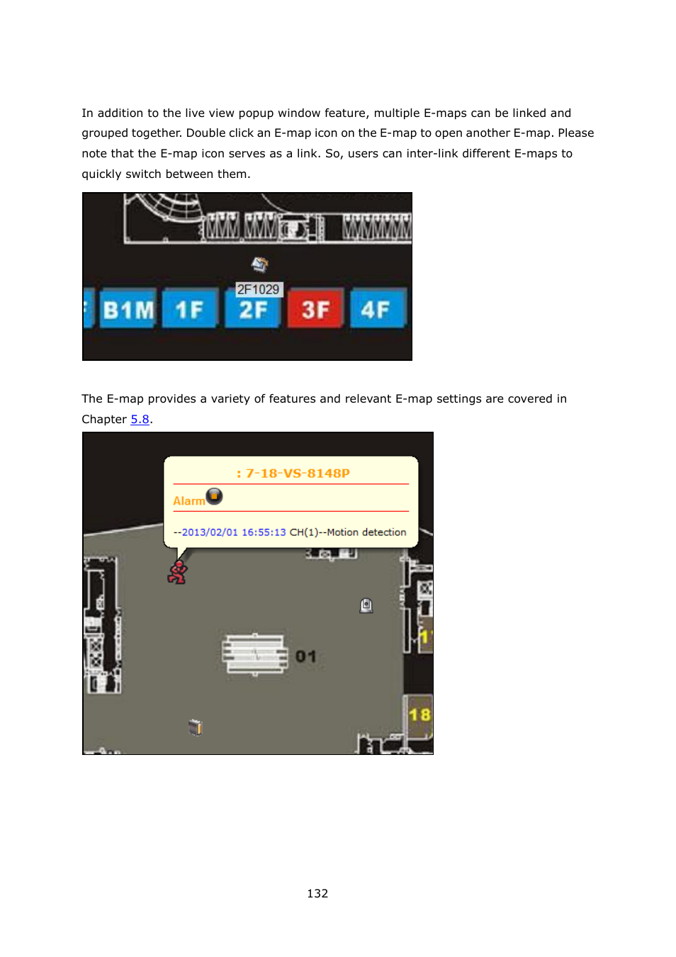 QNAP Security VioStor CMS (Version: 1.0.1) User Manual | Page 132 / 204